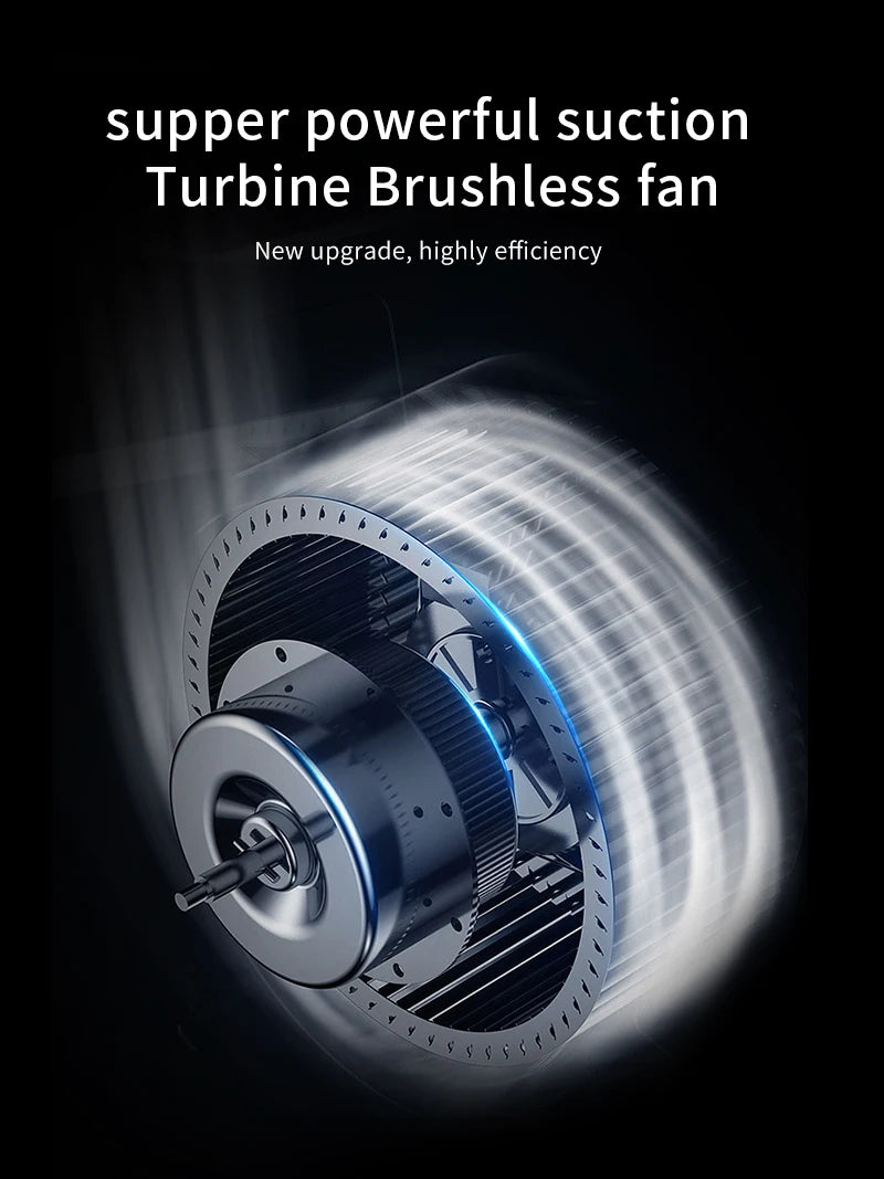 Turbine Brushless Nail Dust Remover