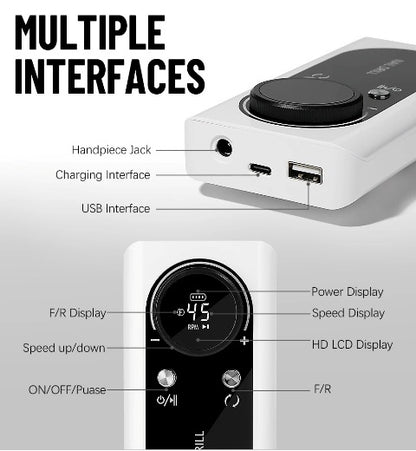 Rechargeable Nail Drill Machine