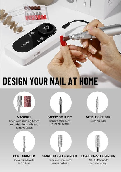 Rechargeable Nail Drill Machine